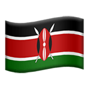Flagge: Kenia Apple iOS 17.4.