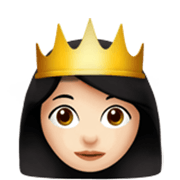 Prinzessin: helle Hautfarbe Apple iOS 17.4.