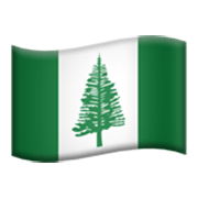 Flagge: Norfolkinsel Apple iOS 17.4.