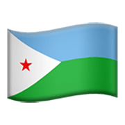 Flagge: Dschibuti Apple iOS 17.4.