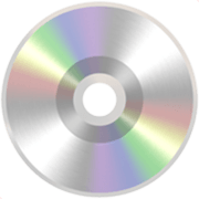 Émoji 💿 CD sur Apple iOS 17.4.