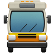 🚍 Emoji ônibus Se Aproximando na Apple iOS 17.4.