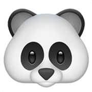 Emoji 🐼 Panda su Apple iOS 17.4.