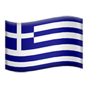 🇬🇷 Emoji Bandera: Grecia en Apple iOS 17.4.