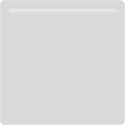 Émoji ⬜ Grand Carré Blanc sur Apple iOS 17.4.