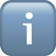Emoji ℹ️ Punto Informazioni su Apple iOS 17.4.