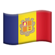 Emoji 🇦🇩 Bandiera: Andorra su Apple iOS 17.4.