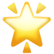 Émoji 🌟 étoile Brillante sur Apple iOS 17.4.