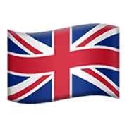 🇬🇧 Emoji Bandera: Reino Unido en Apple iOS 17.4.