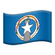 🇲🇵 Emoji Bandera: Islas Marianas Del Norte en Apple iOS 17.4.