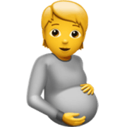 🫄 Emoji Persona Embarazada en Apple iOS 17.4.