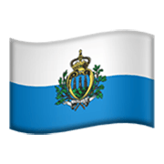🇸🇲 Emoji Flagge: San Marino Apple iOS 17.4.