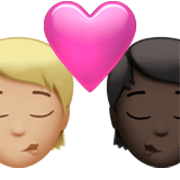 Beijo: Pessoa, Pessoa, Pele Morena Clara, Pele Escura Apple iOS 17.4.