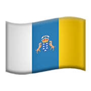 Flagge: Kanarische Inseln Apple iOS 17.4.