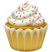 Émoji 🧁 Cupcake sur Apple iOS 17.4.