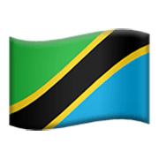 Émoji 🇹🇿 Drapeau : Tanzanie sur Apple iOS 17.4.