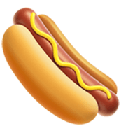 Emoji 🌭 Hot Dog su Apple iOS 17.4.