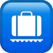 Emoji 🛄 Simbolo Del Ritiro Bagagli su Apple iOS 17.4.