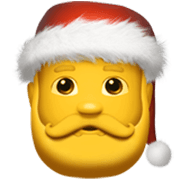 Émoji 🎅 Père Noël sur Apple iOS 17.4.