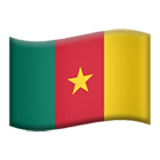Flagge: Kamerun Apple iOS 17.4.