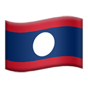 Flagge: Laos Apple iOS 17.4.