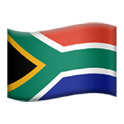 🇿🇦 Emoji Bandera: Sudáfrica en Apple iOS 17.4.