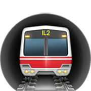Emoji 🚇 Metropolitana su Apple iOS 17.4.