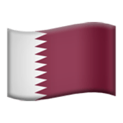 Émoji 🇶🇦 Drapeau : Qatar sur Apple iOS 17.4.