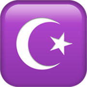 ☪️ Emoji Hilal und Stern Apple iOS 17.4.