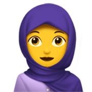 Emoji 🧕 Donna Con Velo su Apple iOS 17.4.