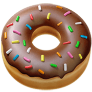 Émoji 🍩 Doughnut sur Apple iOS 17.4.
