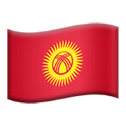 Emoji 🇰🇬 Bandiera: Kirghizistan su Apple iOS 17.4.
