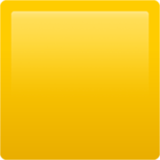 🟨 Emoji Cuadrado Amarillo en Apple iOS 17.4.