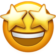 Emoji 🤩 Colpo Di Fulmine su Apple iOS 17.4.