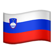 Émoji 🇸🇮 Drapeau : Slovénie sur Apple iOS 17.4.
