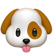 🐶 Emoji Rosto De Cachorro na Apple iOS 17.4.