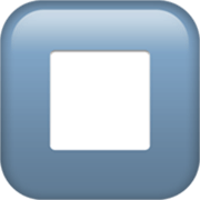 Emoji ⏹️ Pulsante Stop su Apple iOS 17.4.