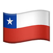 Flagge: Chile Apple iOS 17.4.