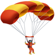 Émoji 🪂 Parachute sur Apple iOS 17.4.