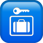 🛅 Emoji Gepäckaufbewahrung Apple iOS 17.4.