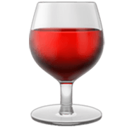 Emoji 🍷 Bicchiere Di Vino su Apple iOS 17.4.