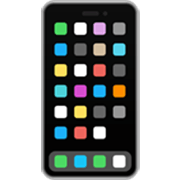 Emoji 📱 Telefono Cellulare su Apple iOS 17.4.