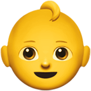 👶 Emoji Bebé en Apple iOS 17.4.