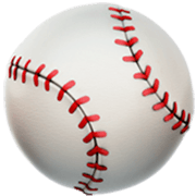 Emoji ⚾ Palla Da Baseball su Apple iOS 17.4.