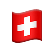 Flagge: Schweiz Apple iOS 17.4.