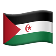 🇪🇭 Emoji Bandera: Sáhara Occidental en Apple iOS 17.4.