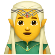 Emoji 🧝‍♂️ Elfo Uomo su Apple iOS 17.4.