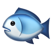 Emoji 🐟 Pesce su Apple iOS 17.4.