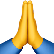 🙏 Emoji Manos En Oración en Apple iOS 17.4.