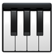 Emoji 🎹 Piano su Apple iOS 17.4.